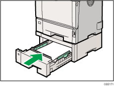 Abbildung Vorderseite Drucker