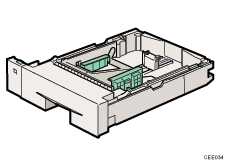 Illustrazione dell'alimentatore buste