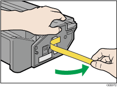 Illustrazione cartuccia di stampa