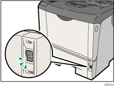 Illustrazione della stampante