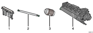 Illustrazione del kit di manutenzione