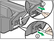 Illustrazione cartuccia di stampa