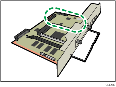 Illustrazione della scheda controller