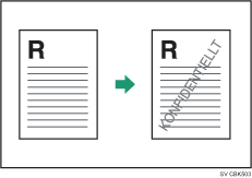 Bild av vattenstämpel