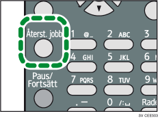 Bild på tangenten, Återställ jobb