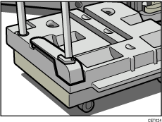 Stacker cart illustration
