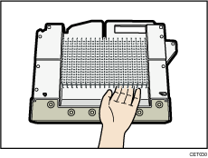 Ring comb cartridge illustration