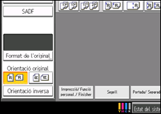 Il·lustració de pantalla del tauler d'operacions