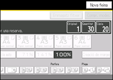 Il·lustració de pantalla del tauler d'operacions