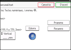 Il·lustració de pantalla del tauler d'operacions