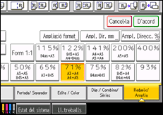 Il·lustració de pantalla del tauler d'operacions