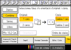 Il·lustració de pantalla del tauler d'operacions