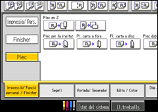 Il·lustració de pantalla del tauler d'operacions