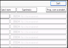 Il·lustració de pantalla del tauler d'operacions