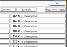 Il·lustració de pantalla del tauler d'operacions