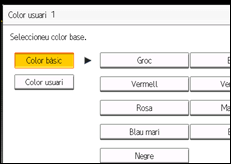 Il·lustració de pantalla del tauler d'operacions