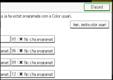 Il·lustració de pantalla del tauler d'operacions
