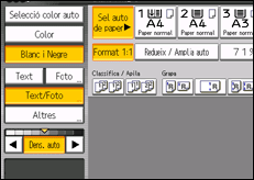 Il·lustració de pantalla del tauler d'operacions