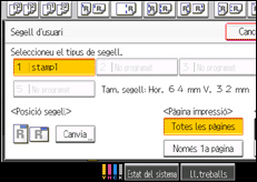 Il·lustració de pantalla del tauler d'operacions