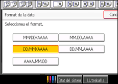 Il·lustració de pantalla del tauler d'operacions