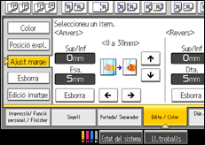 Il·lustració de pantalla del tauler d'operacions