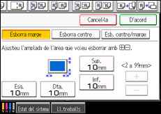 Il·lustració de pantalla del tauler d'operacions