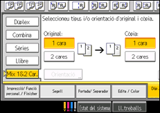 Il·lustració de pantalla del tauler d'operacions