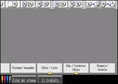 Il·lustració de pantalla del tauler d'operacions
