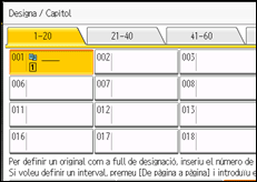 Il·lustració de pantalla del tauler d'operacions