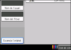 Il·lustració de pantalla del tauler d'operacions
