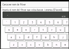 Il·lustració de pantalla del tauler d'operacions