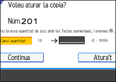 Il·lustració de pantalla del tauler d'operacions