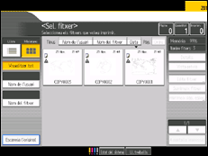 Il·lustració de pantalla del tauler d'operacions