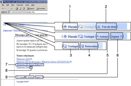 Navegaci&oacute; de pantalles