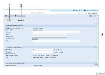 Il�lustraci&oacute; numerada de la pantalla del navegador web