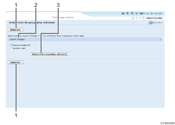 Il�lustraci&oacute; numerada de la pantalla del navegador web