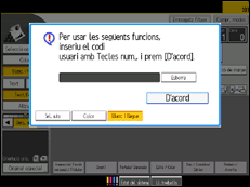 Il·lustració de pantalla del tauler d'operacions