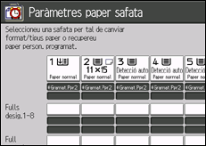 Il·lustració de pantalla del tauler d'operacions