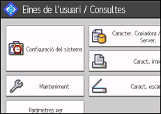 Il·lustració de pantalla del tauler d'operacions