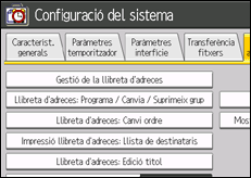 il·lustració de la pantalla del panell de control
