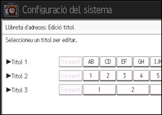 il·lustració de la pantalla del panell de control