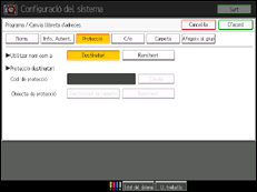 Il·lustració de pantalla del tauler d'operacions