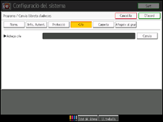 Il·lustració de pantalla del tauler d'operacions