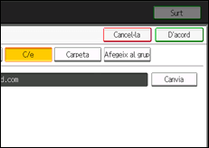 Il·lustració de pantalla del tauler d'operacions