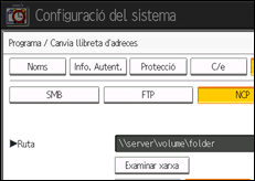 Il·lustració de pantalla del tauler d'operacions