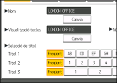 Il·lustració de pantalla del tauler d'operacions