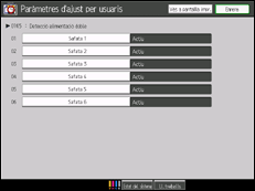 Il·lustració de pantalla del tauler d'operacions