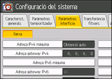 Il·lustració de pantalla del tauler d'operacions