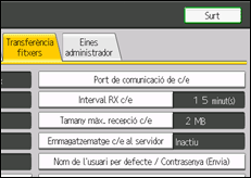 Il·lustració de pantalla del tauler d'operacions