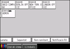 Il·lustració de pantalla del tauler d'operacions